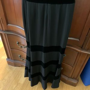 Vince Camuto Velvet Panel Dress